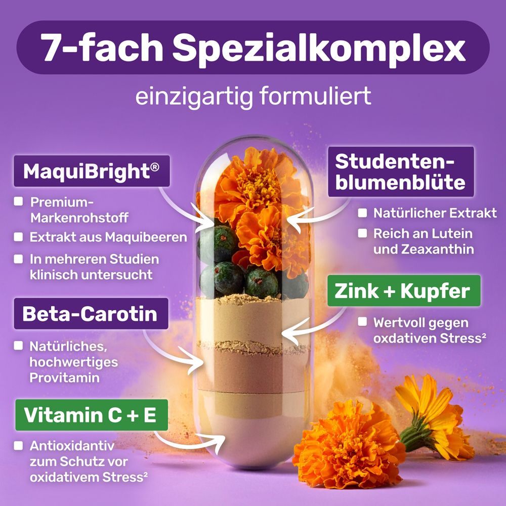 GLYCOWOHL Augenkomplex mit Lutein & Vitamin A + E