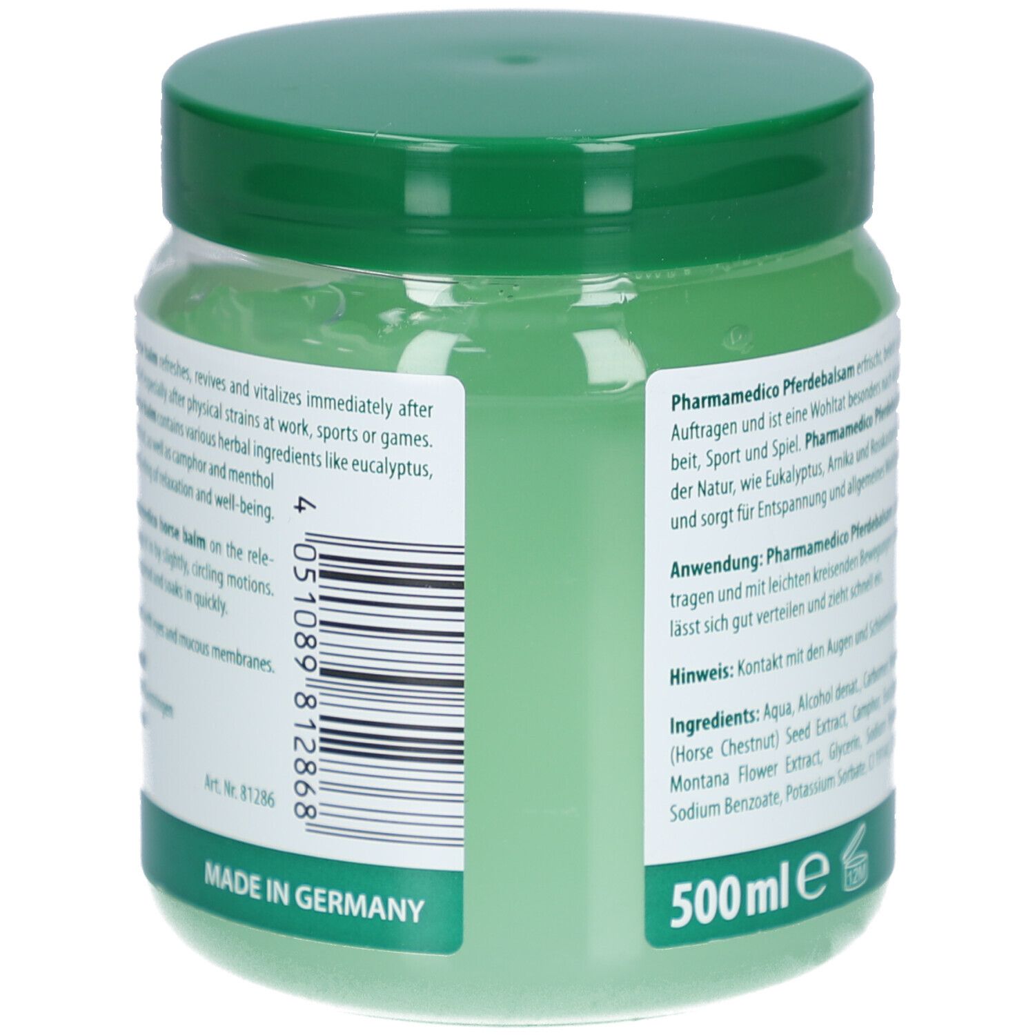 Pharmamedico Pferdebalsam zur Hautpflege