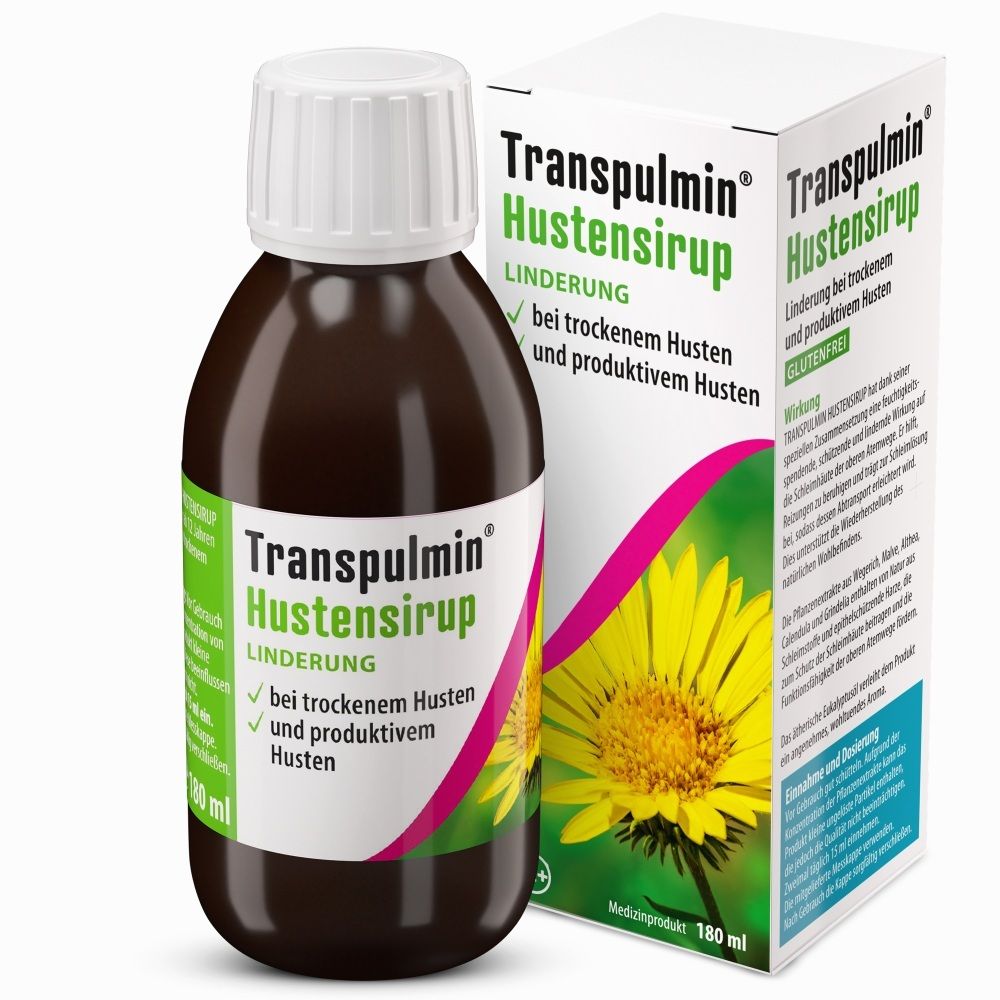 Transpulmin Hustensirup 180 ml Sirup