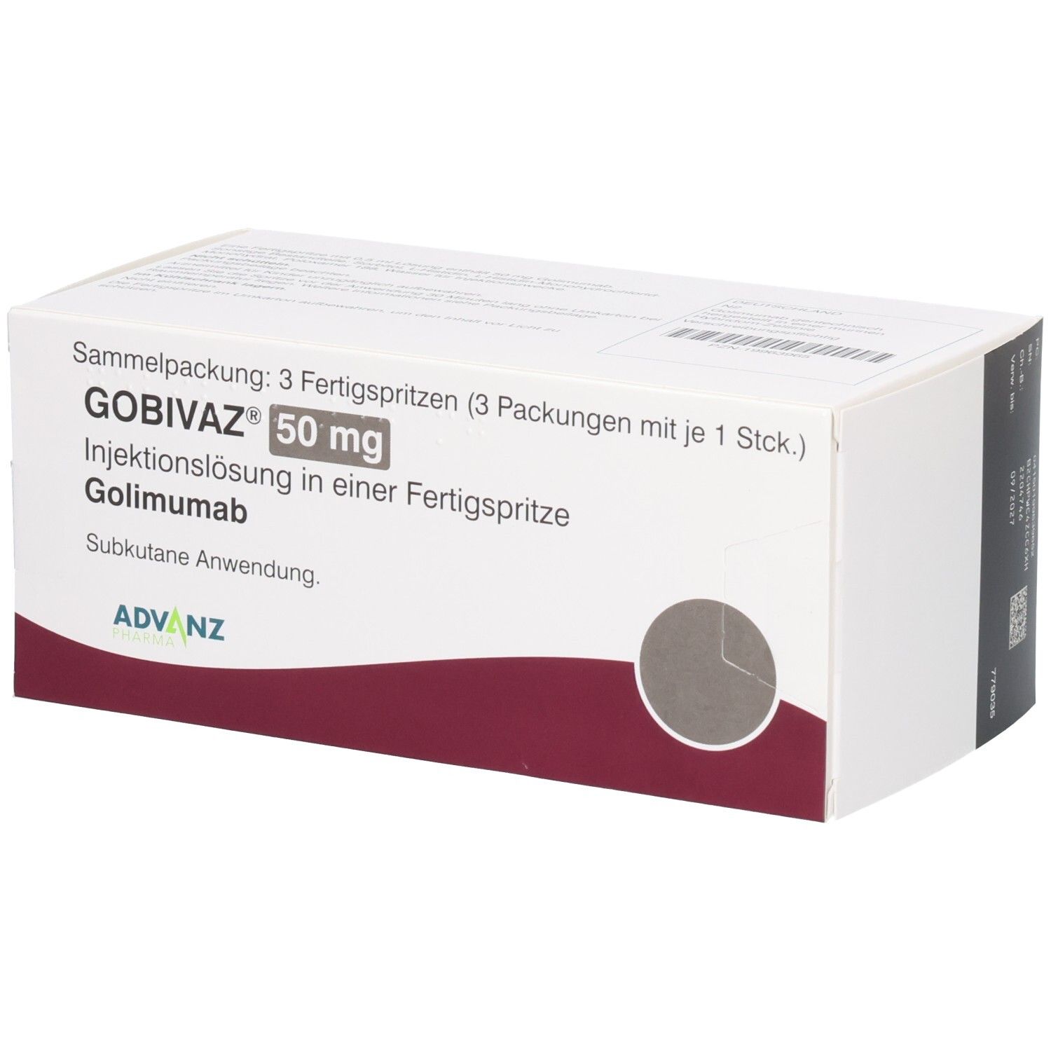 GOBIVAZ 50 mg Injektionslösung i.e.Fertigspr.