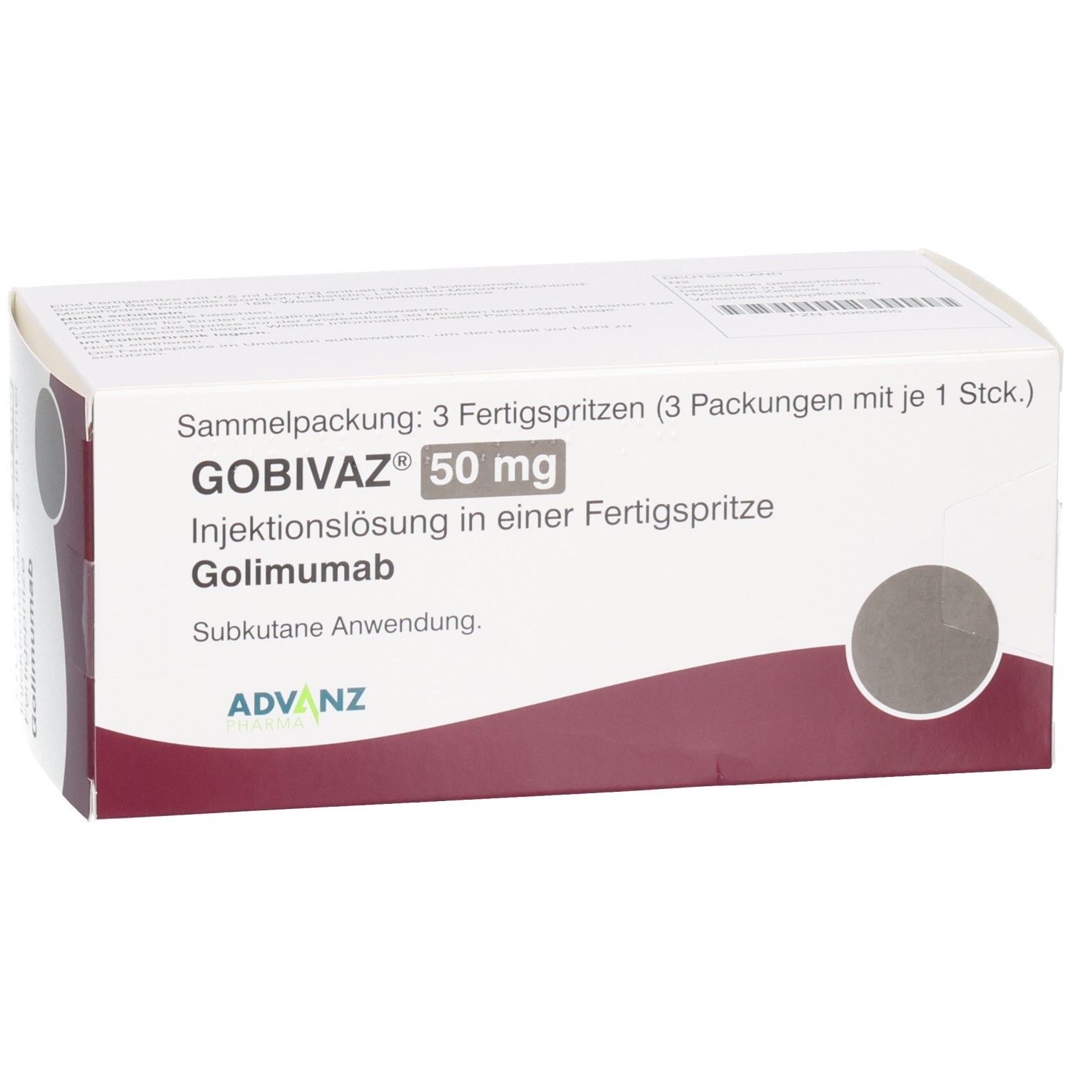 GOBIVAZ 50 mg Injektionslösung i.e.Fertigspr.