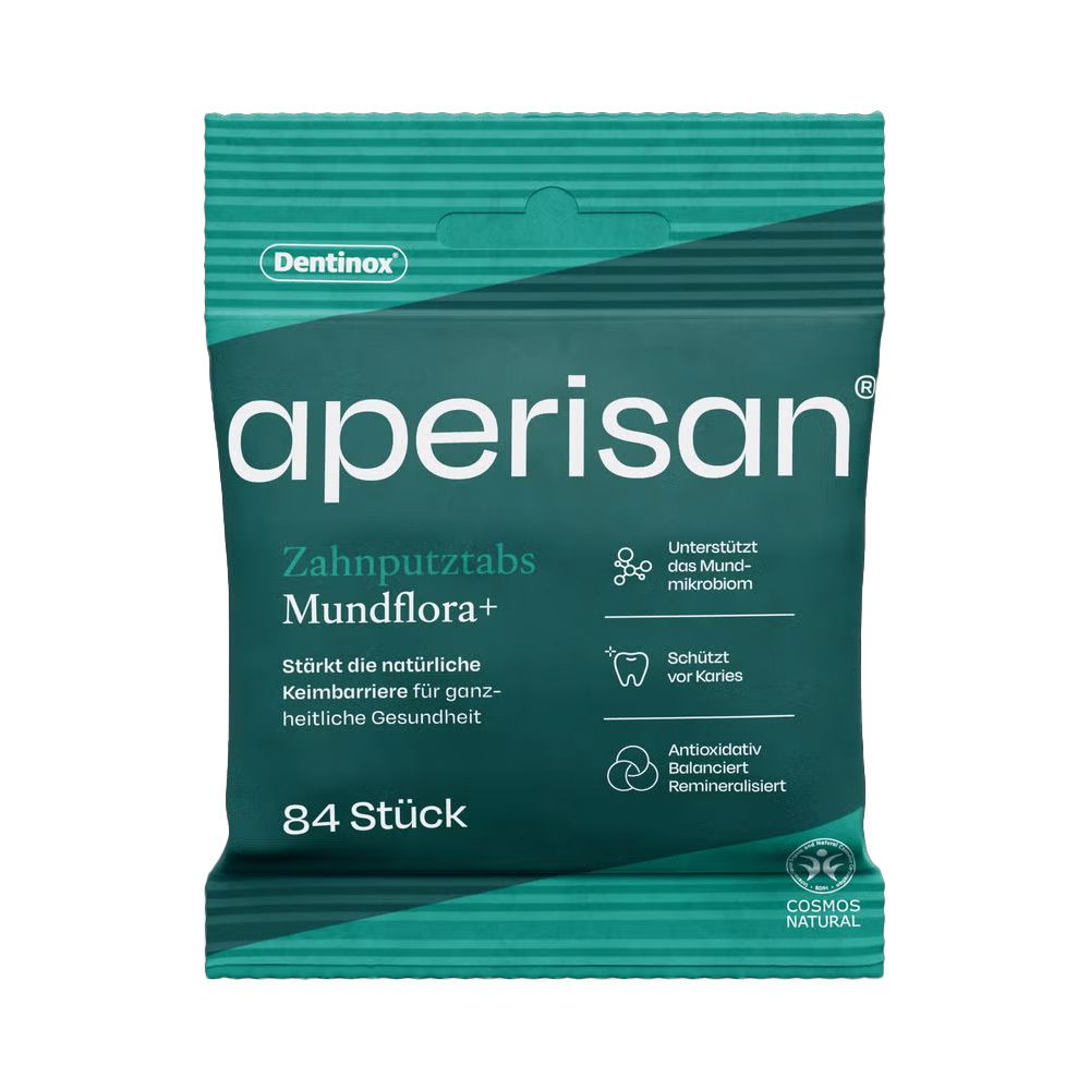 Aperisan Zahnputztabs Mundflora+ 84 St Kautabletten