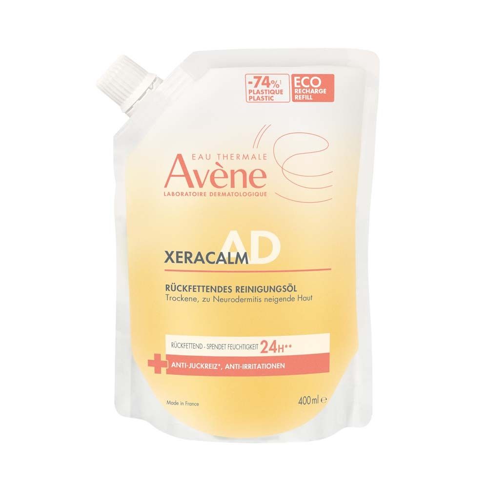 Avene XeraCalm A.D Reinigungsöl Nachfüllpack 400 ml Öl