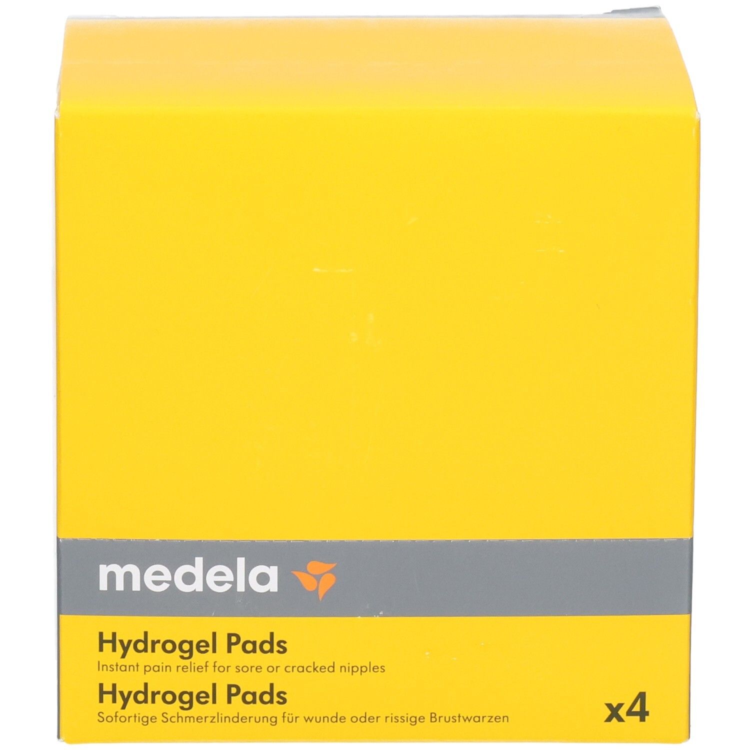 Medela Hydrogel Pads Packung, 4 Stück. Gel-Pads zur Linderung von wunden Brustwarzen.
