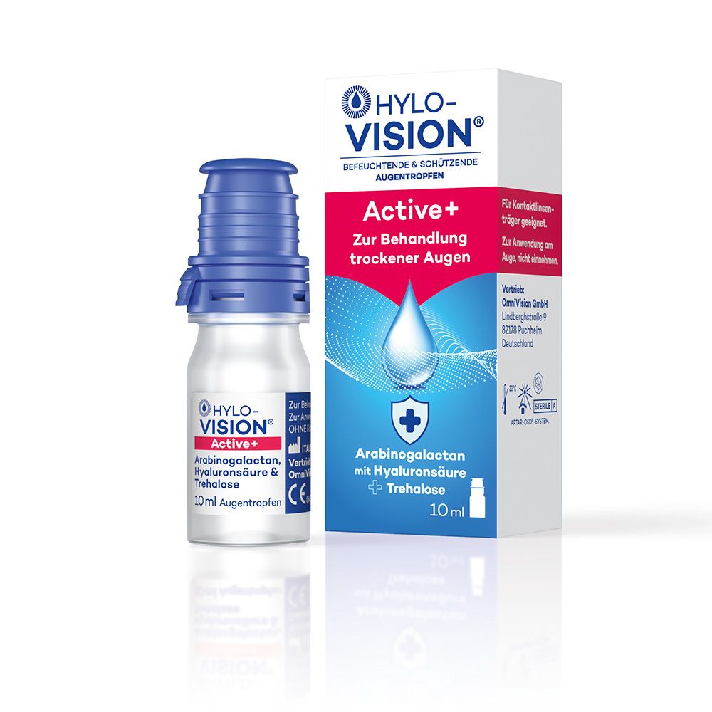 Hylo-Vision Active+ Augentropfen 10 ml
