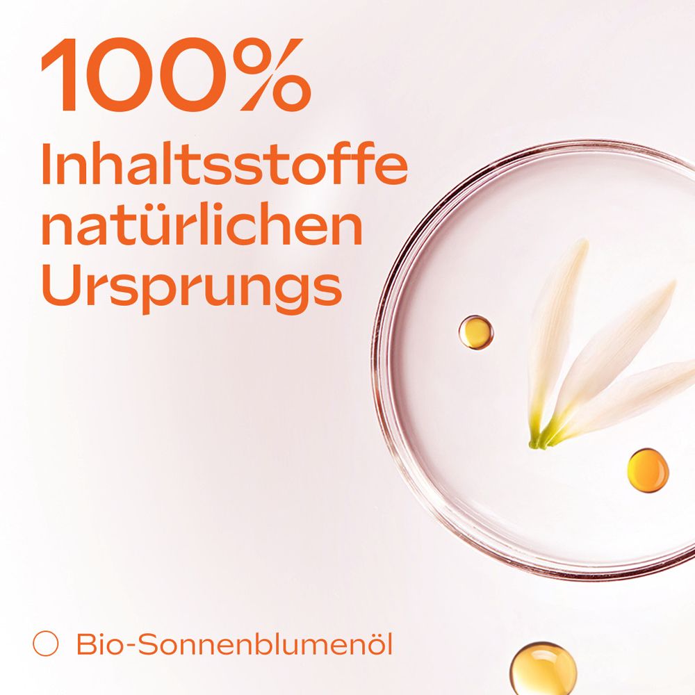 Weleda Duschcreme: 100% Inhaltsstoffe natürlichen Ursprungs, Bio-Sonnenblumenöl.
