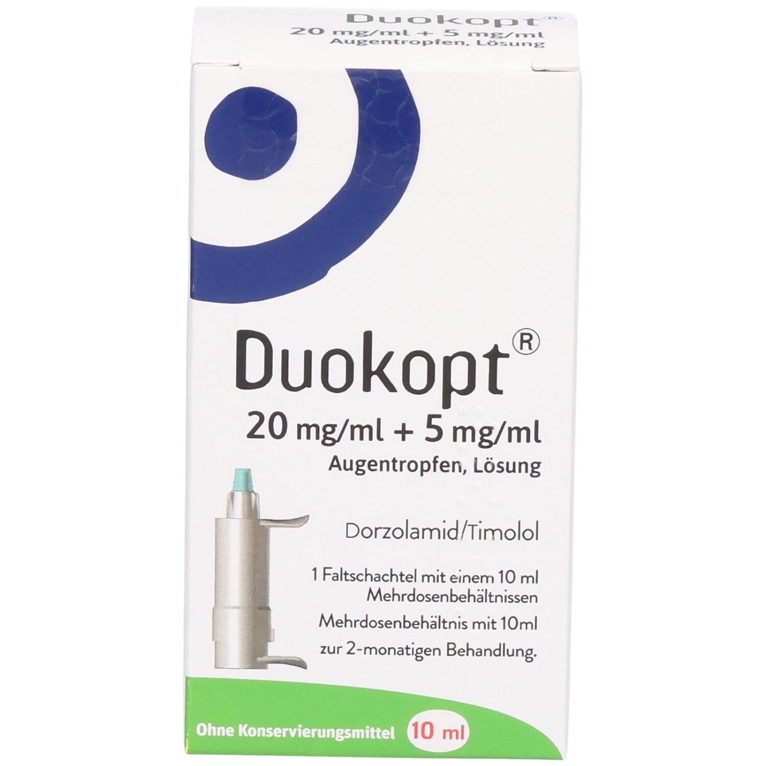 DUOKOPT 20 mg/ml + 5 mg/ml Augentropfen