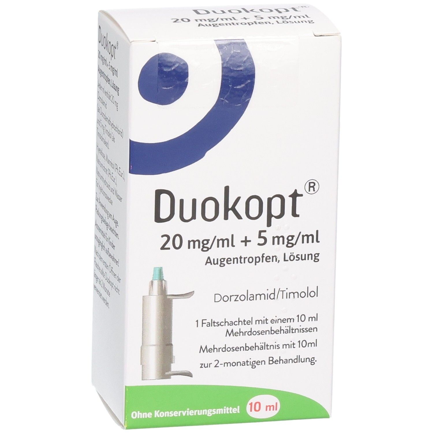 DUOKOPT 20 mg/ml + 5 mg/ml Augentropfen