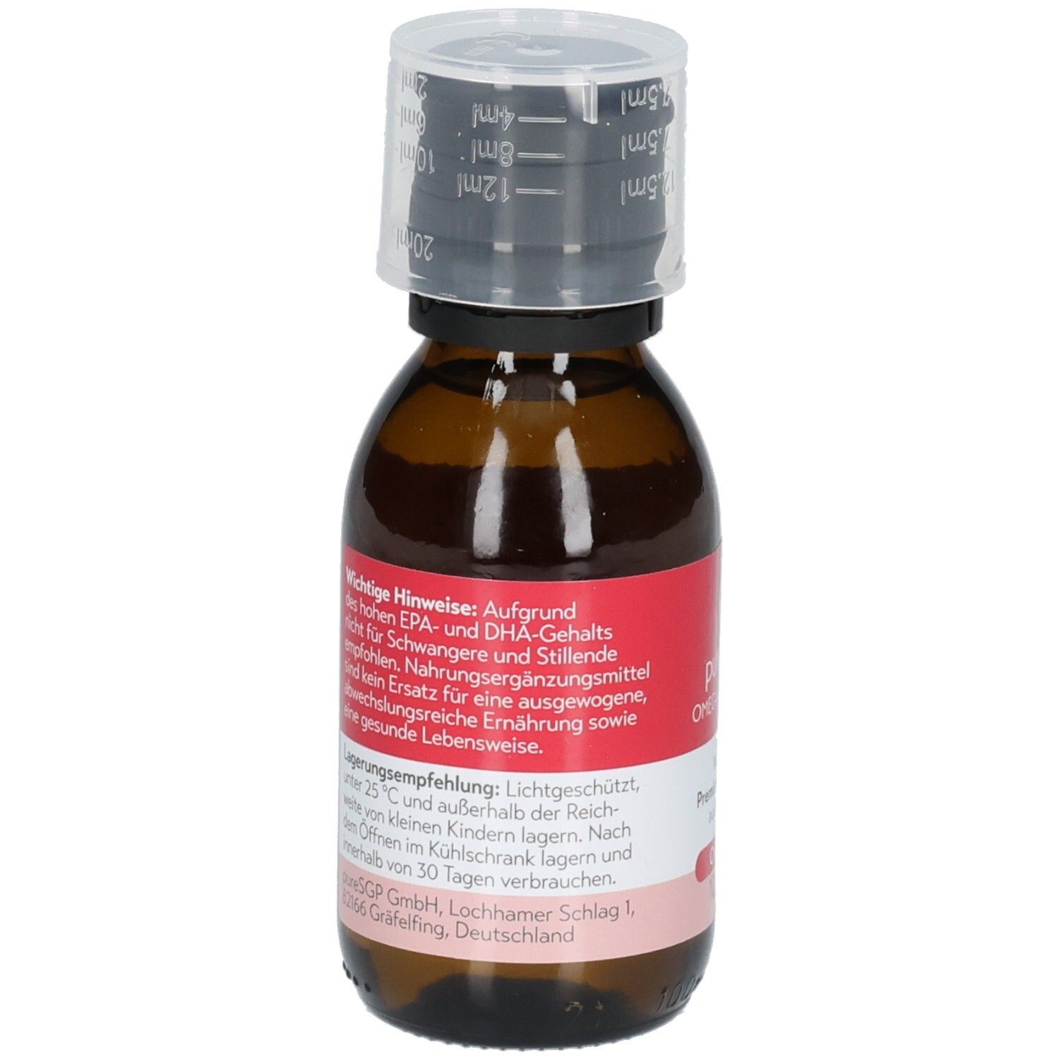 Puresgp Omega-3 Öl Forte Tropfen 100 ml