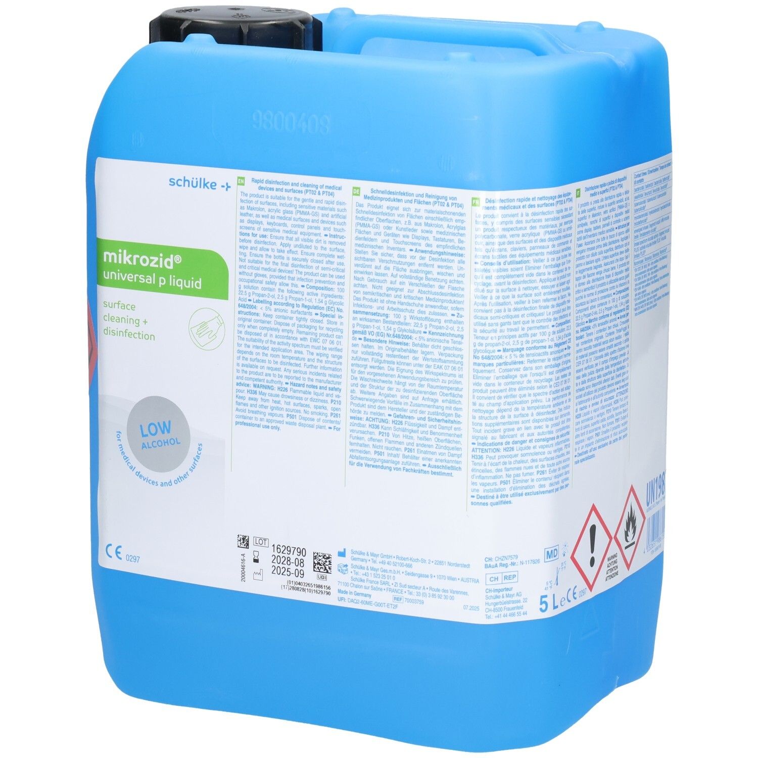 Mikrozid universal p liquid Flächendesinf.Kanister 5 l Flüssigkeit