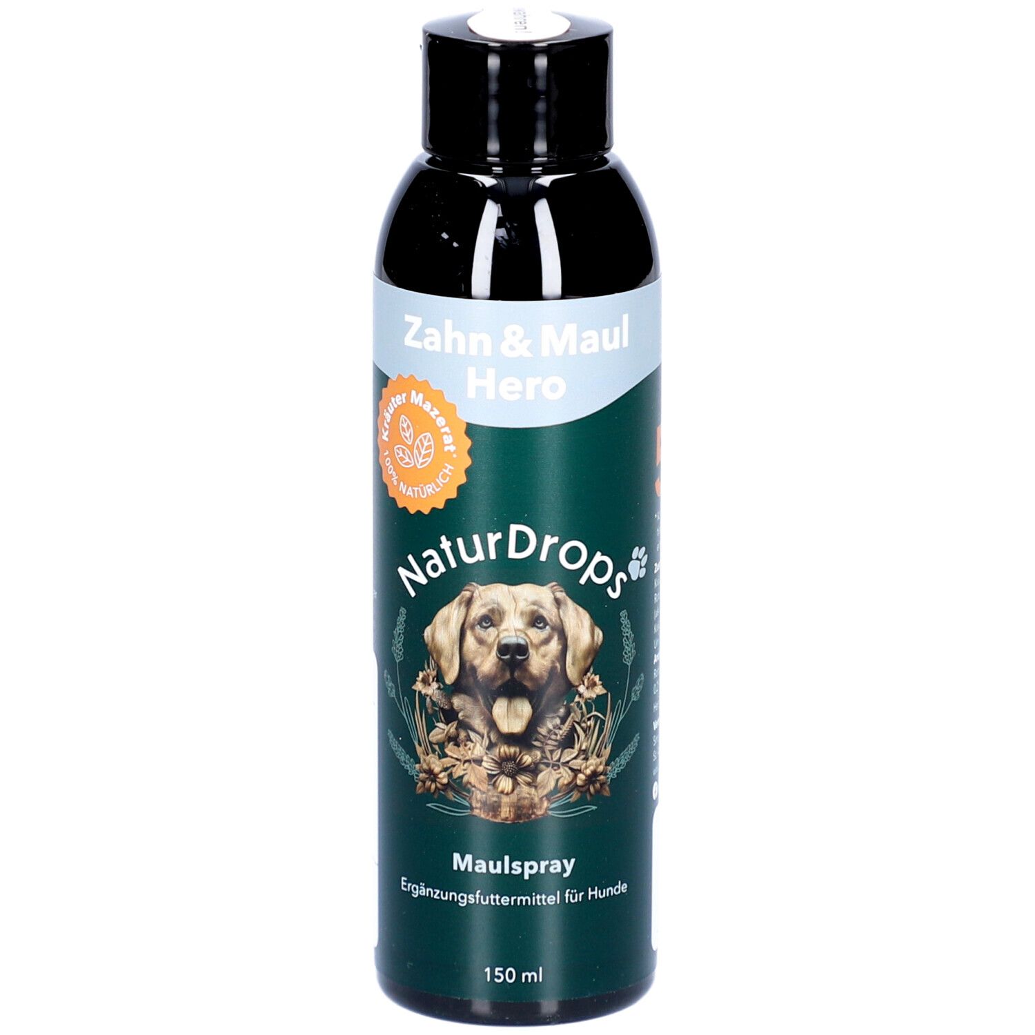 Naturdrops Zahn & Maul Hero Spray f.Hunde 150 ml