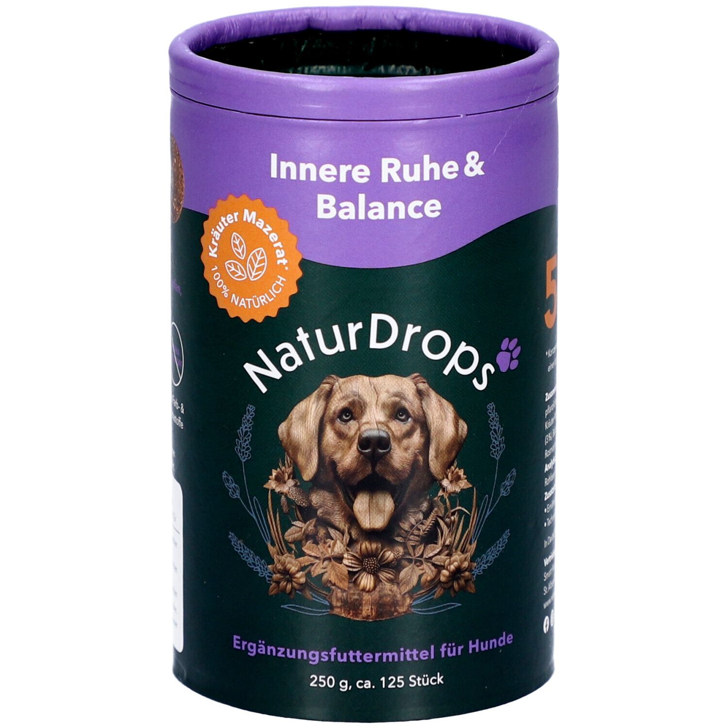 Naturdrops Innere Ruhe & Balance f.Hunde 250 g Lutschpastillen