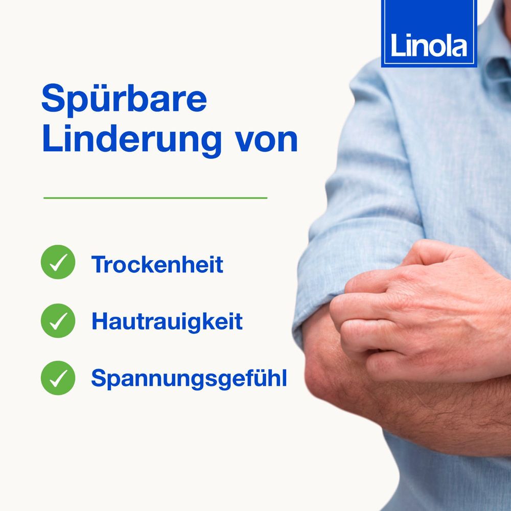 Linola Fett Nachtkerzenöl – pflanzliches Arzneimittel für trockene, raue Haut und bei Neurodermitis