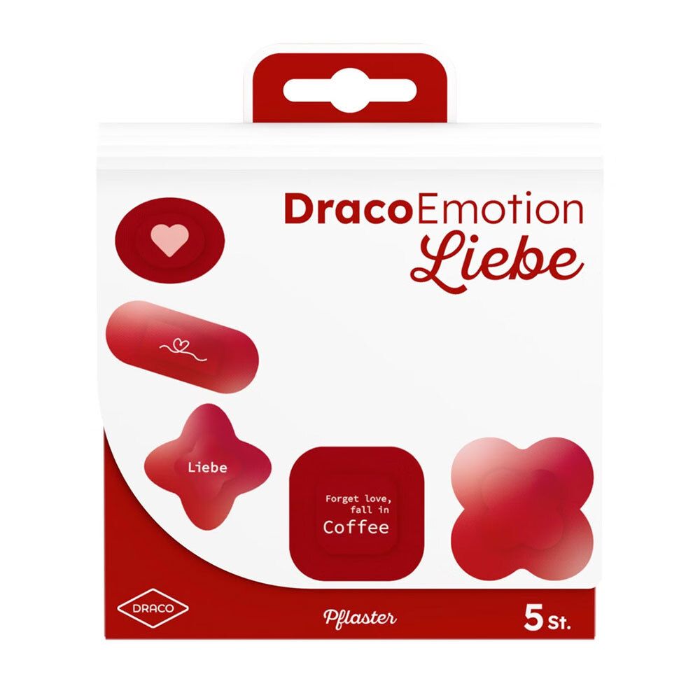 Dracoemotion Liebe Pflaster 5 St