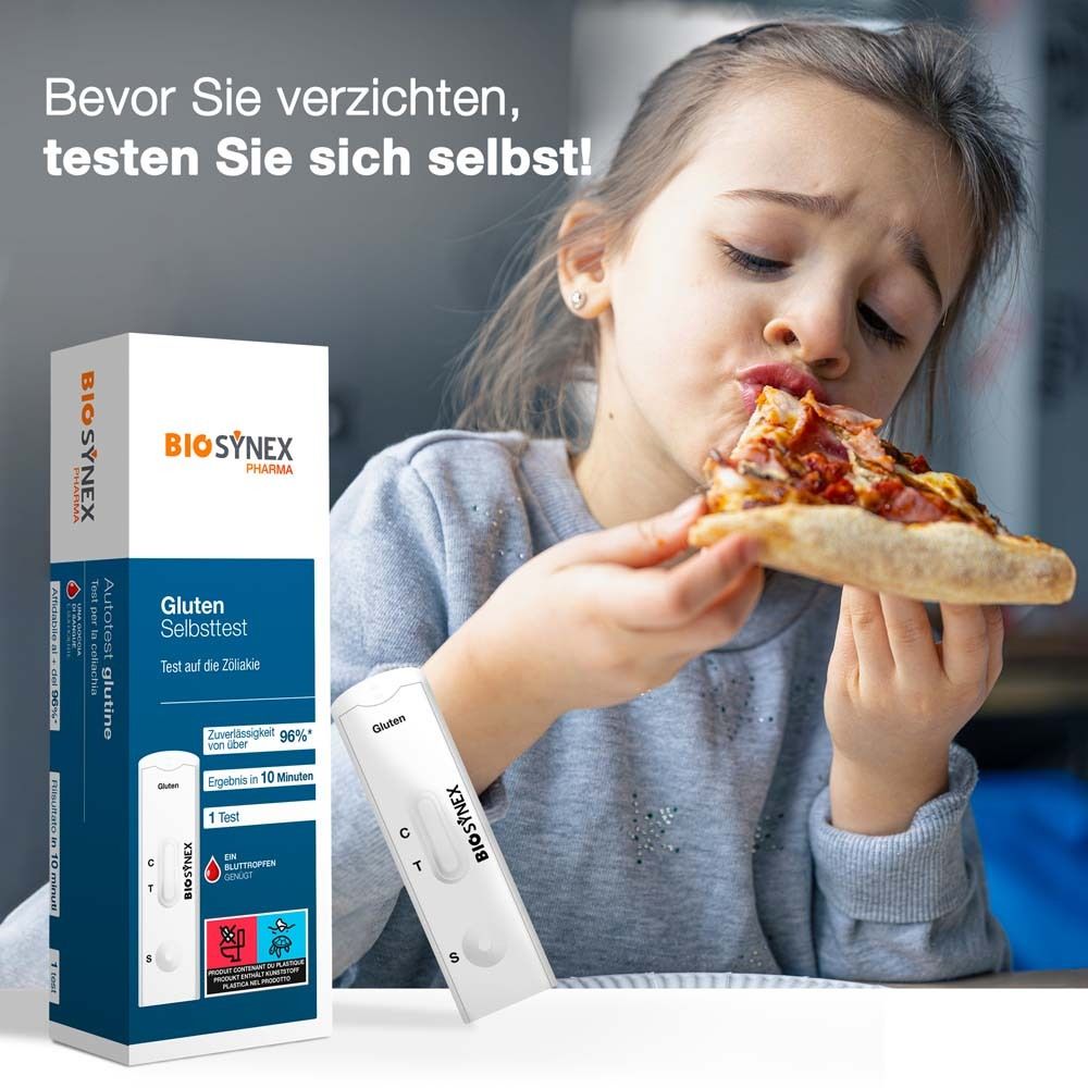 BIOSYNEX® Gluten + Zölliakie Selbsttest