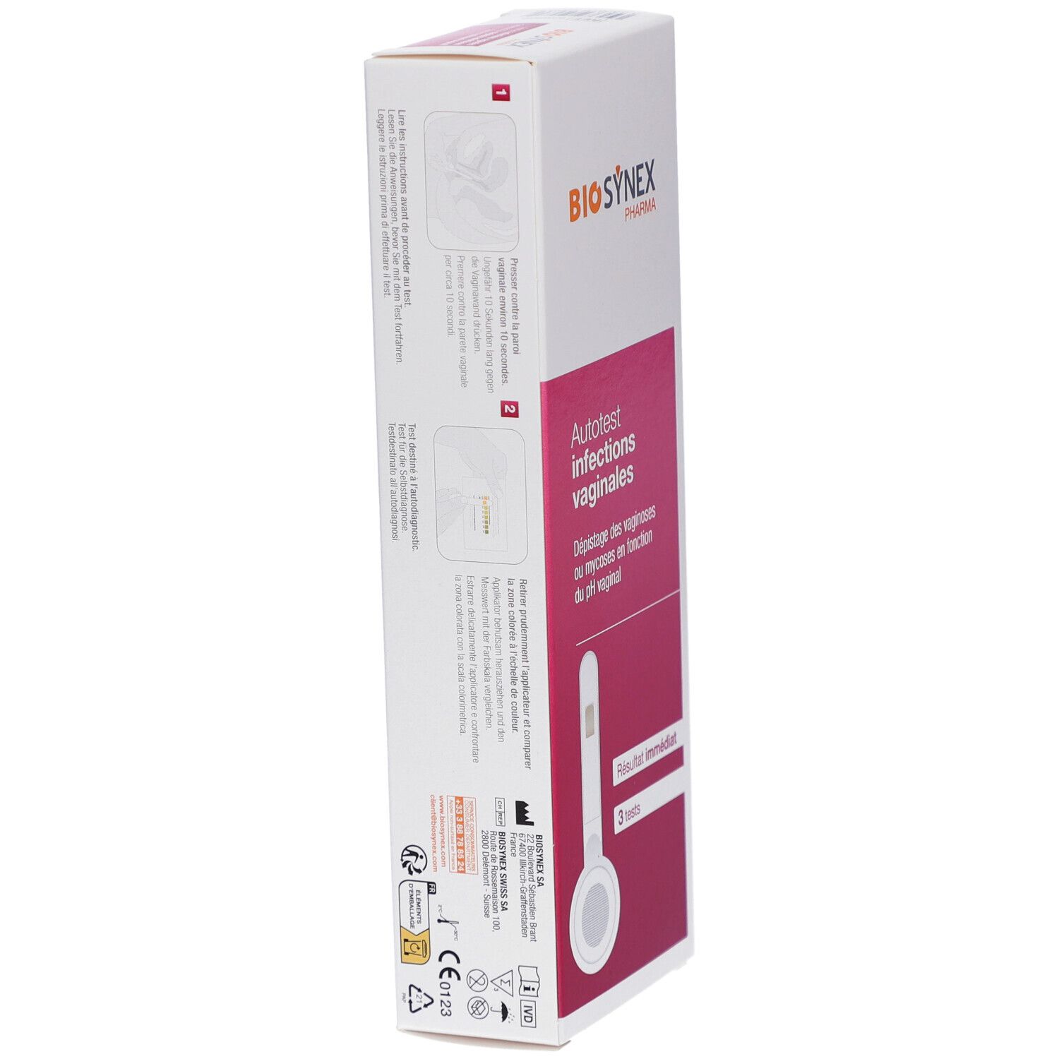 BIOSYNEX® Selbsttest für vaginale Infektionen