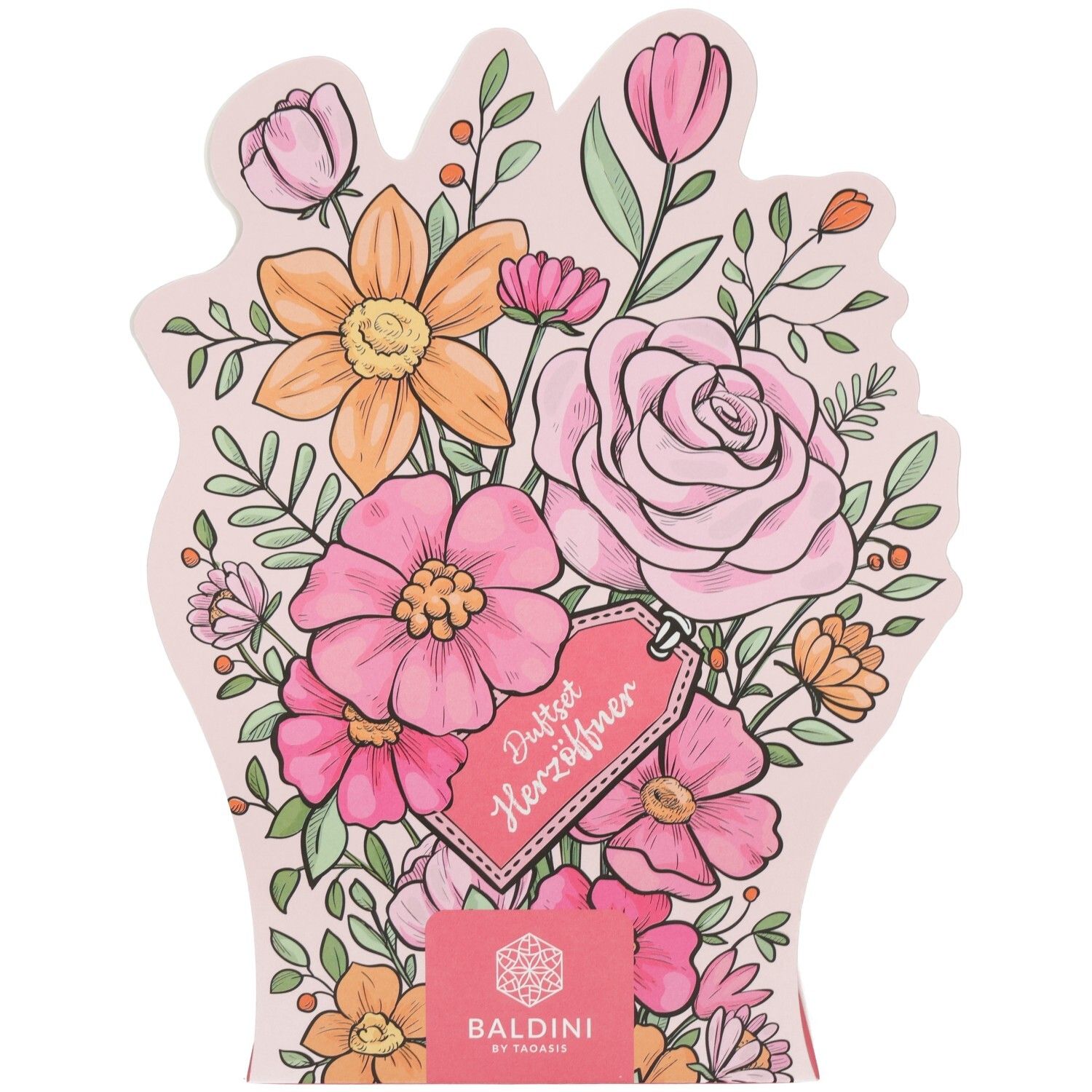 Baldini Blumenstrauß Herzöffner Duftset 1 St Kombipackung
