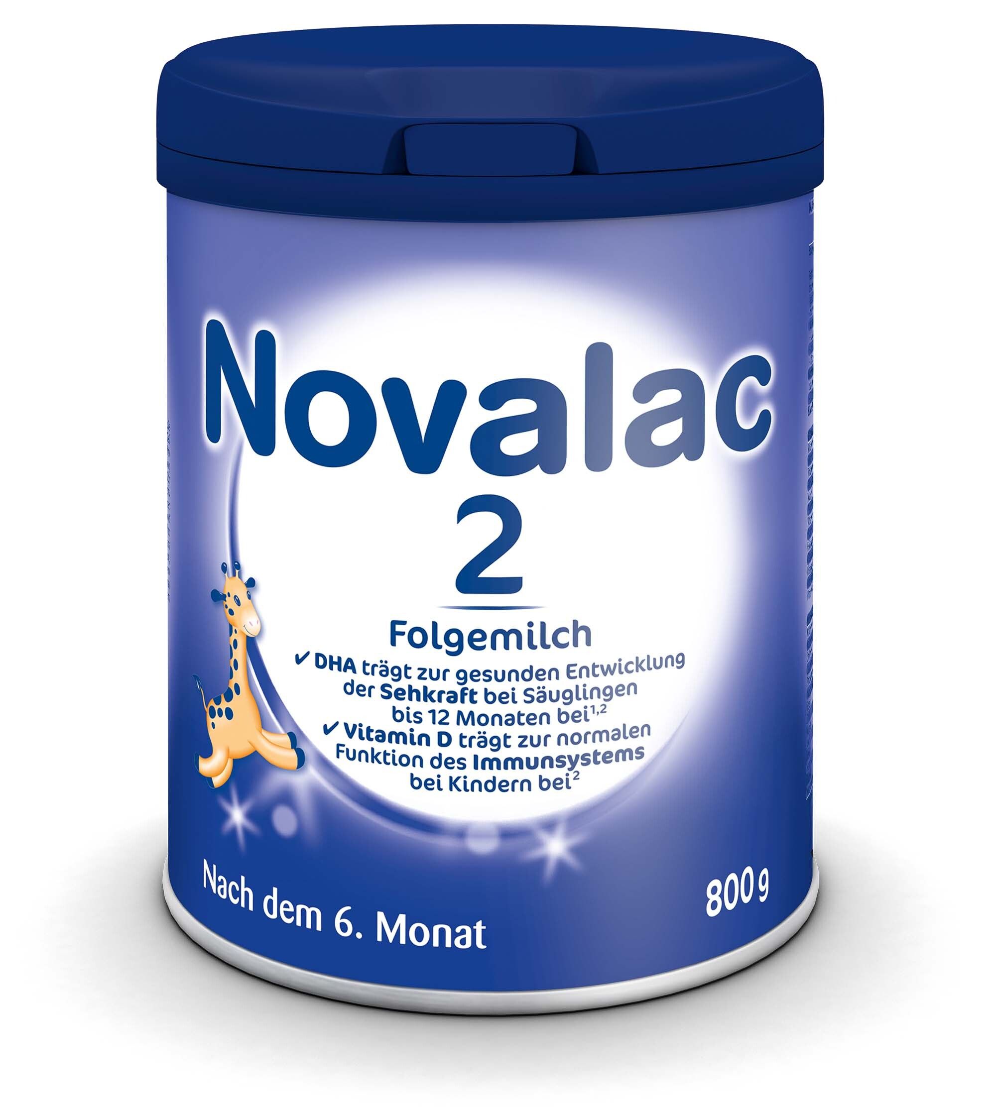 Novalac 2 Folge-Milchnahrung Plv.nach dem 6.Monat 800 g Pulver