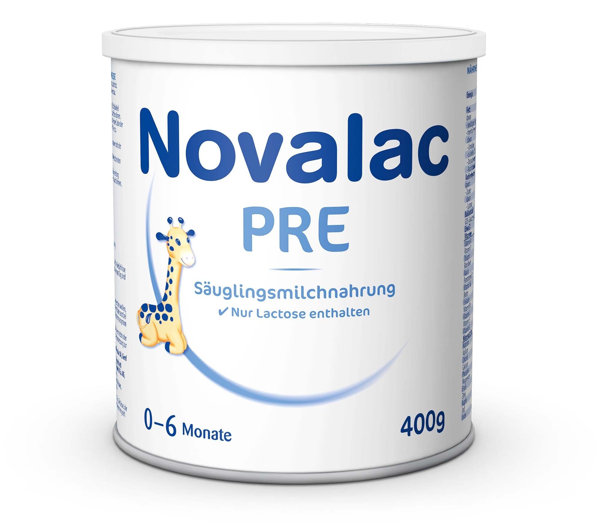 Novalac Pre Säuglings-Milchnahrung Plv.0-6 Monate 400 g Pulver