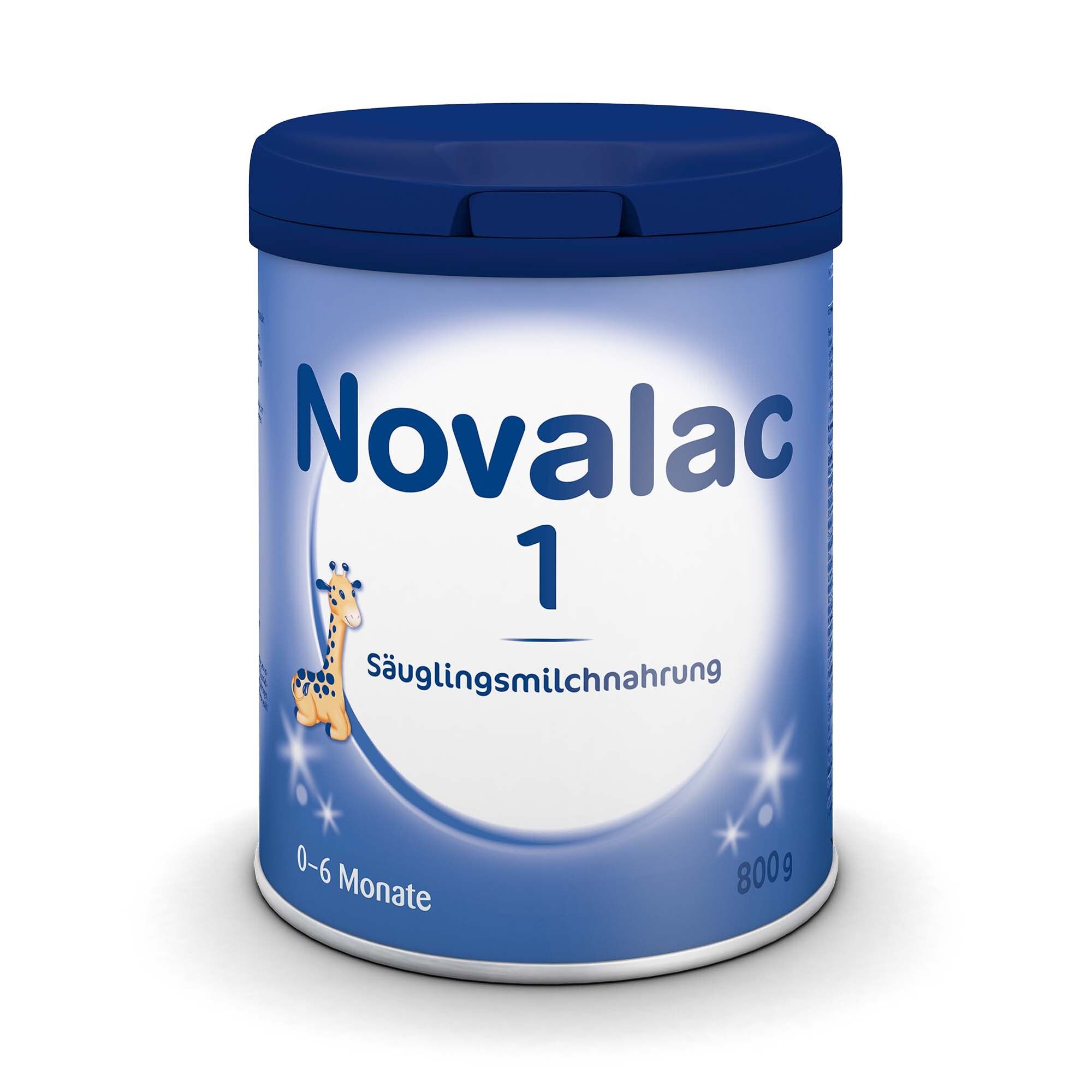 Novalac 1 Säuglings-Milchnahrung Pulver 0-6 Monate 800 g