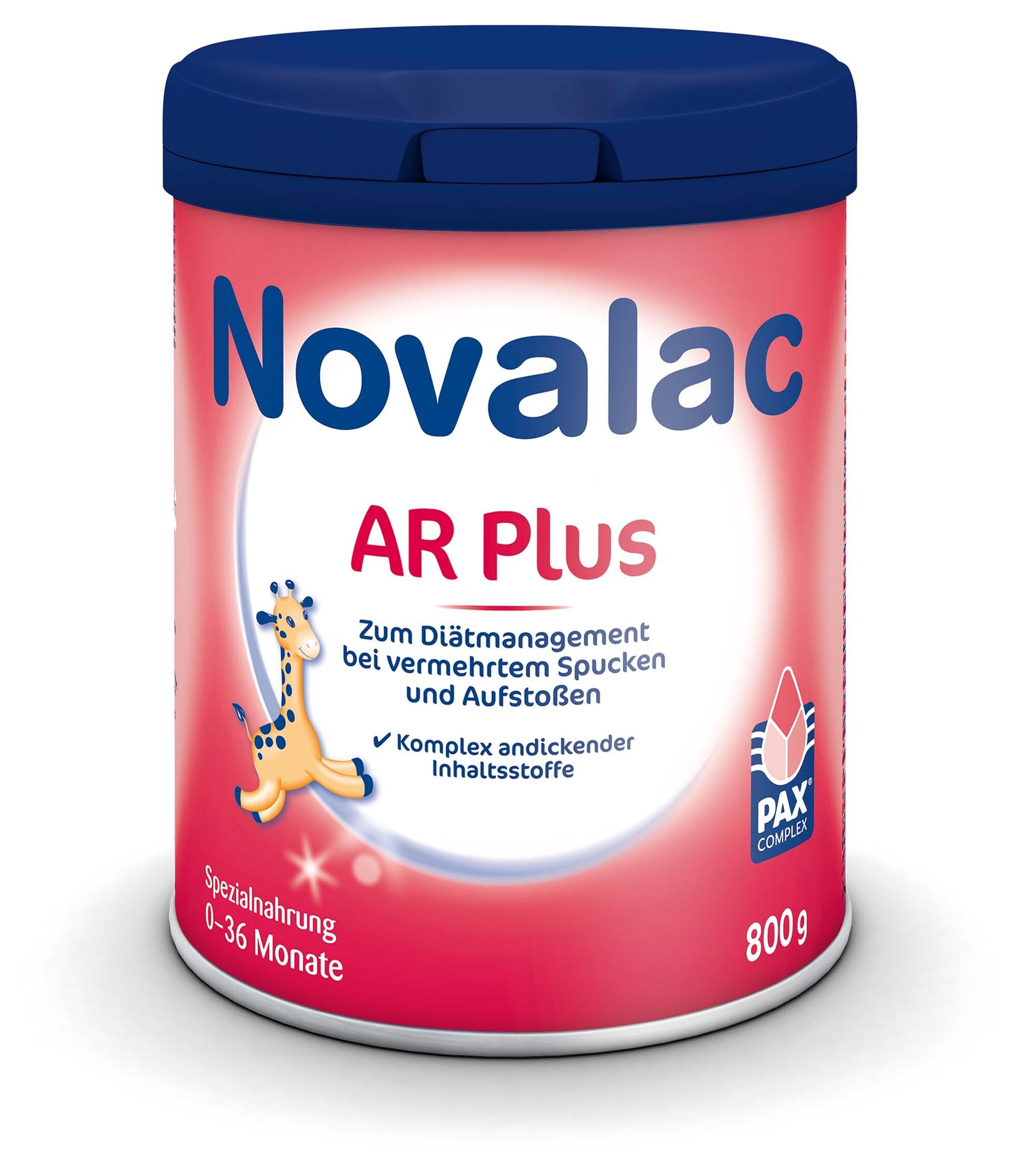 Novalac AR Plus Nahr.b.vermehr.Spuck.+Aufst.0-36 M 800 g Pulver