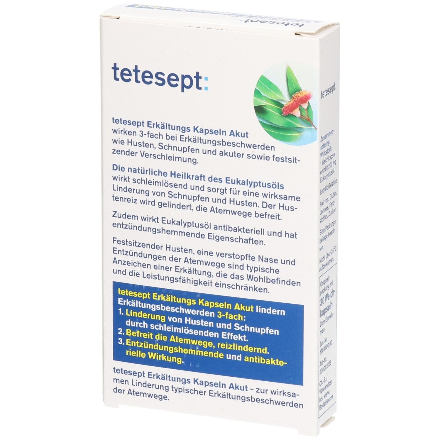 tetesept Erkältungs Kapseln Akut