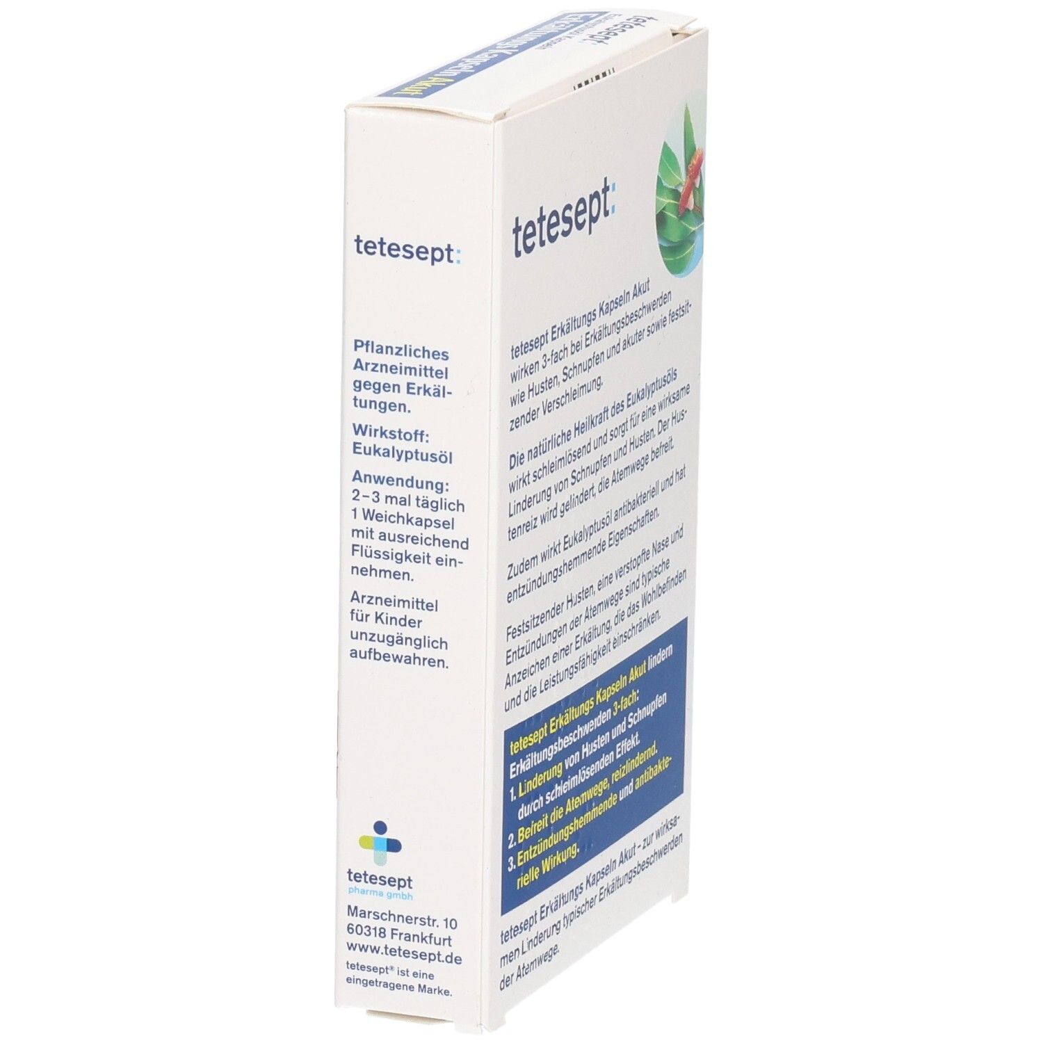 tetesept Erkältungs Kapseln Akut
