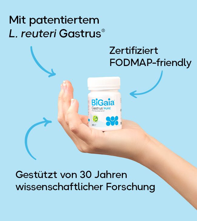 BiGaia Gastrus® PURE – Probiotische Kapseln