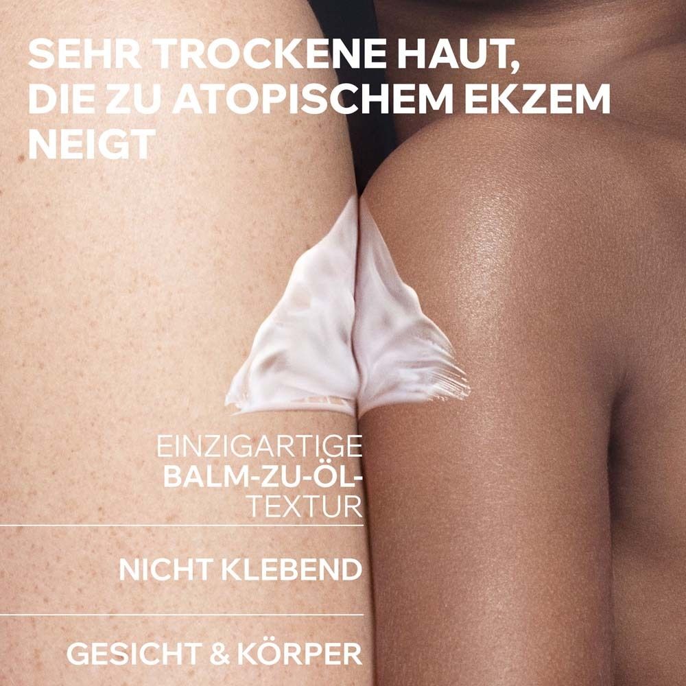 Inhaltsstoffe in einer Glasplatte: 10% Sheabutter & Illipe-Öl.