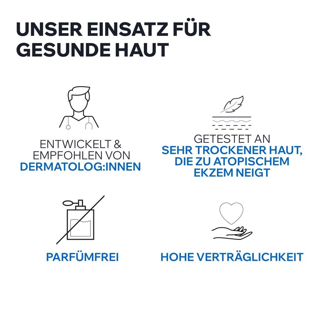 Zertifizierte Dermatologin empfiehlt parfümfreie Balsame mit Ceramiden.