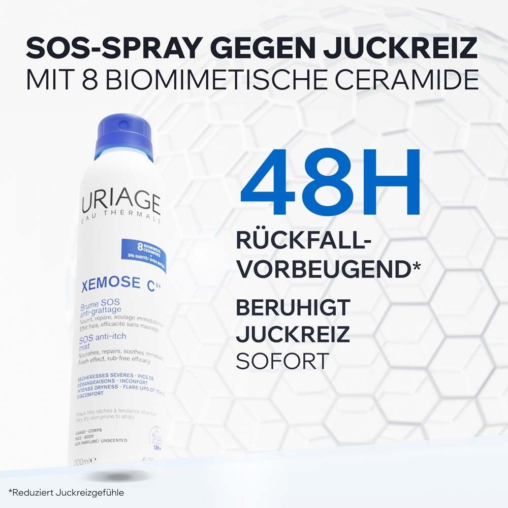 Uriage Xemose C8+ SOS Anti-Juckreiz-Spray 200 ml Spray