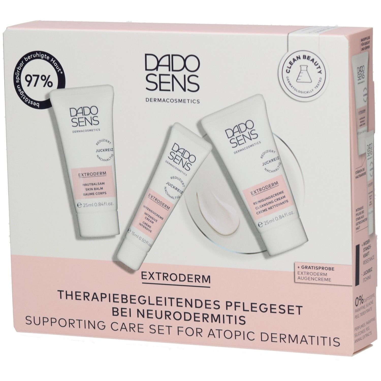 Dado Sens ExtroDerm Pflegeset Neurodermitis 1 St Kombipackung