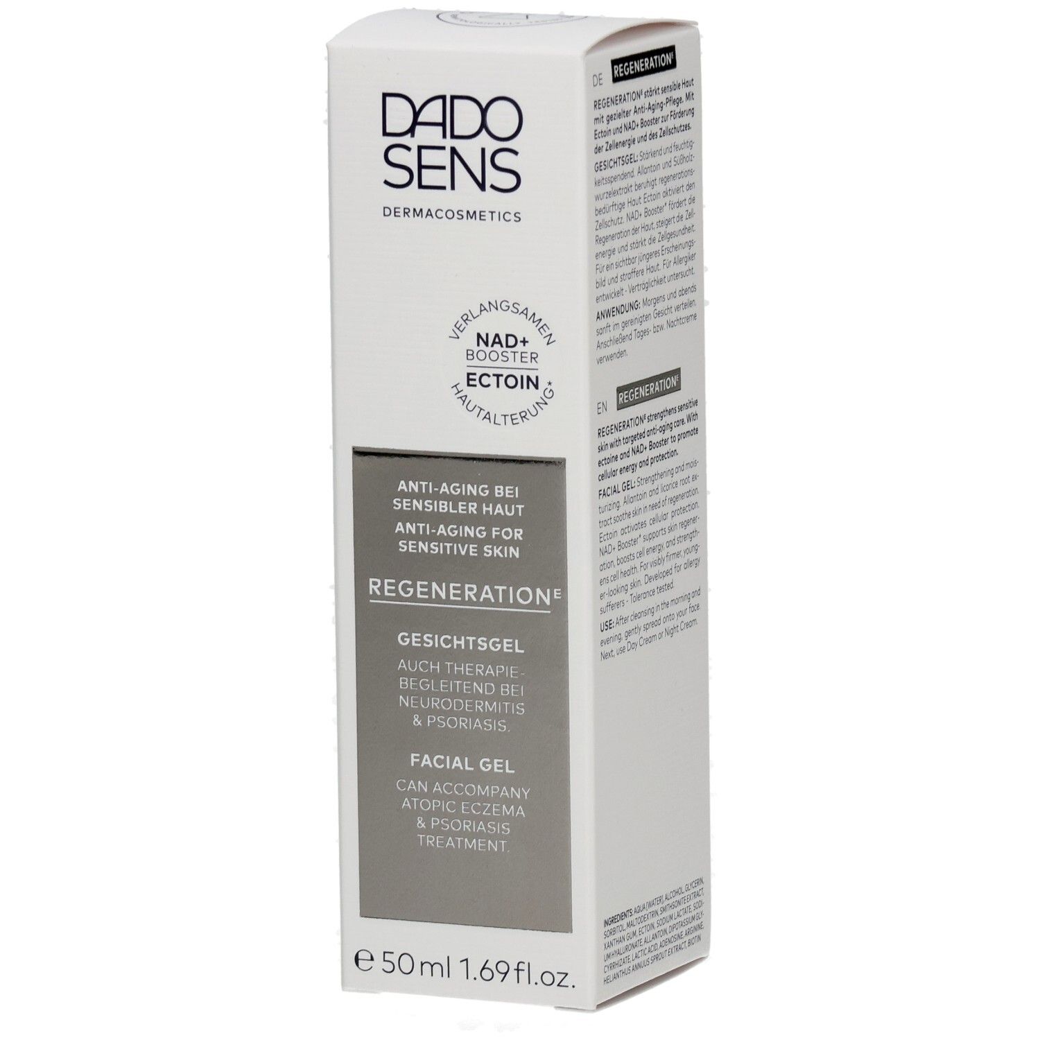 Dado Sens Regeneration E Gesichtsgel 50 ml Gel