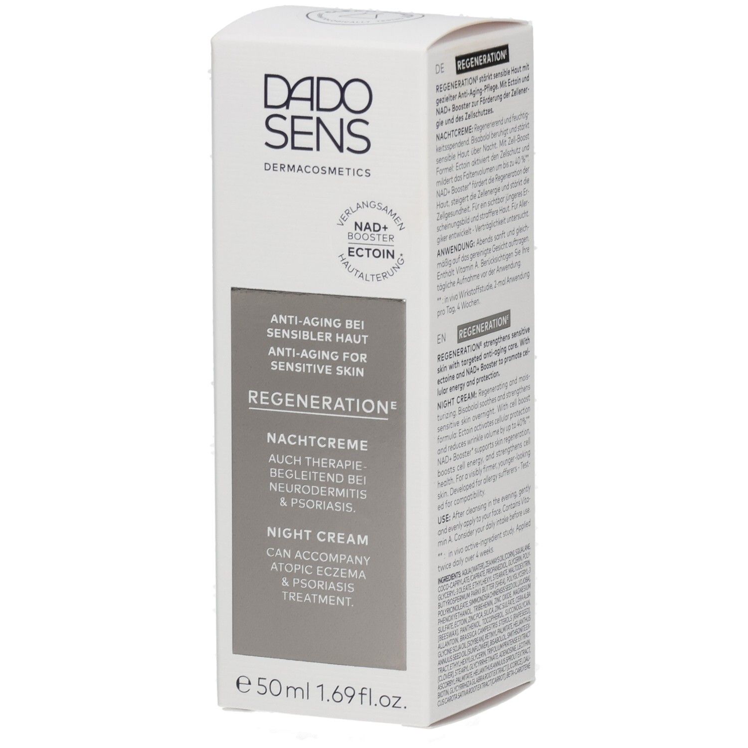 Dado Sens Regeneration E Nachtcreme 50 ml