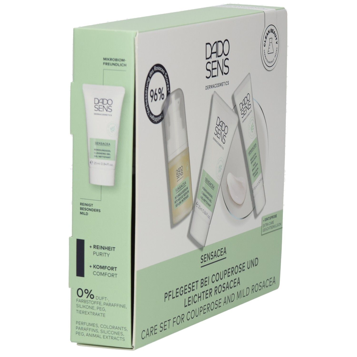 DADO SENS SENSACEA Pflegeset Couperose & Rosacea