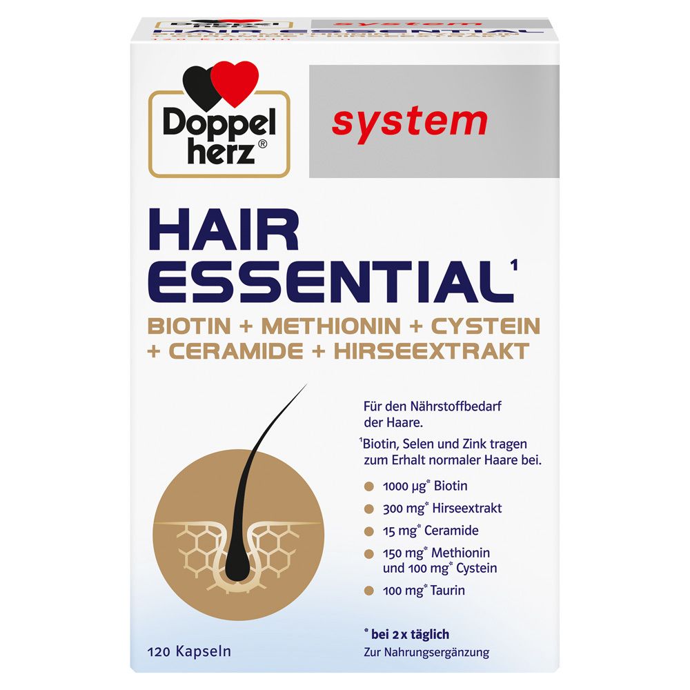 Doppelherz Hair Essential system Kapseln 120 St