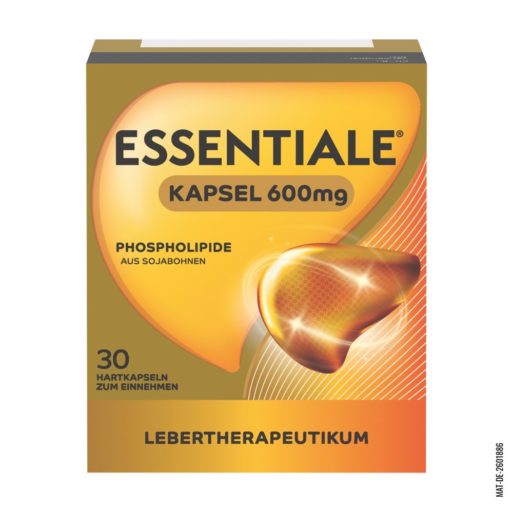 Essentiale Kapsel 600 mg 30 St Hartkapseln