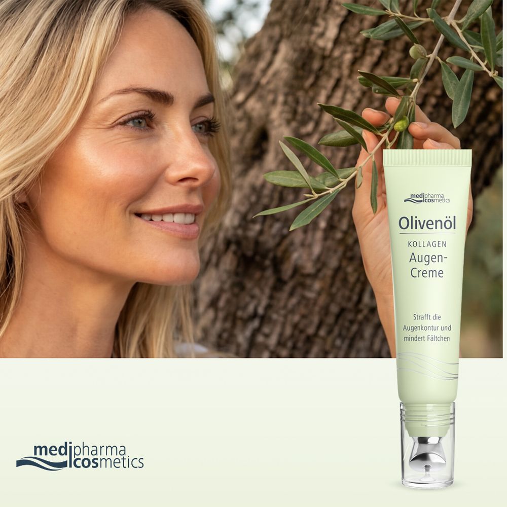 medipharma cosmetic Olivenöl KOLLAGEN Augencreme