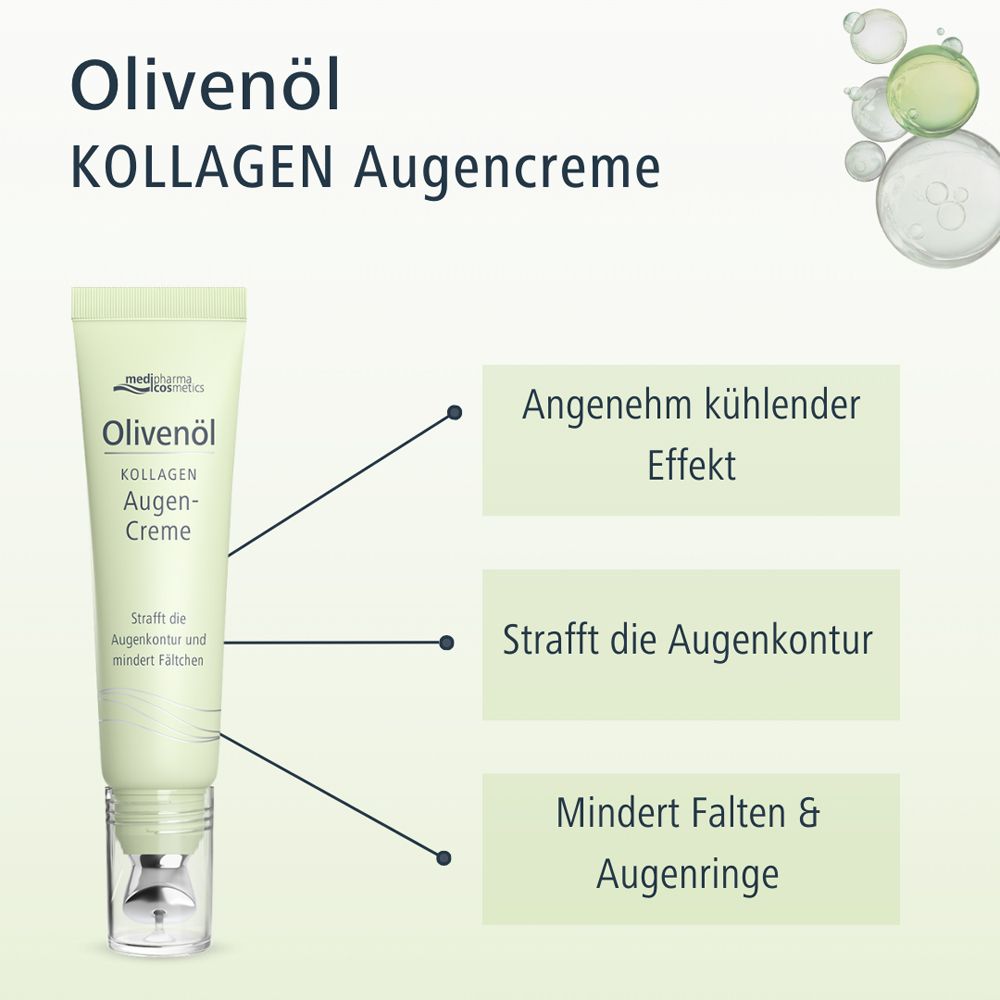 medipharma cosmetic Olivenöl KOLLAGEN Augencreme