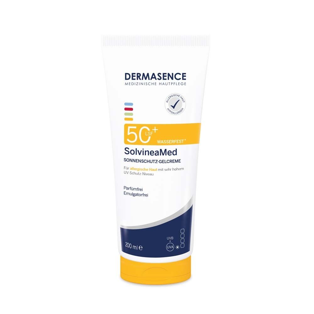 Dermasence SolvineaMed Sonnensch.Gelcreme LSF 50+ 200 ml Gel