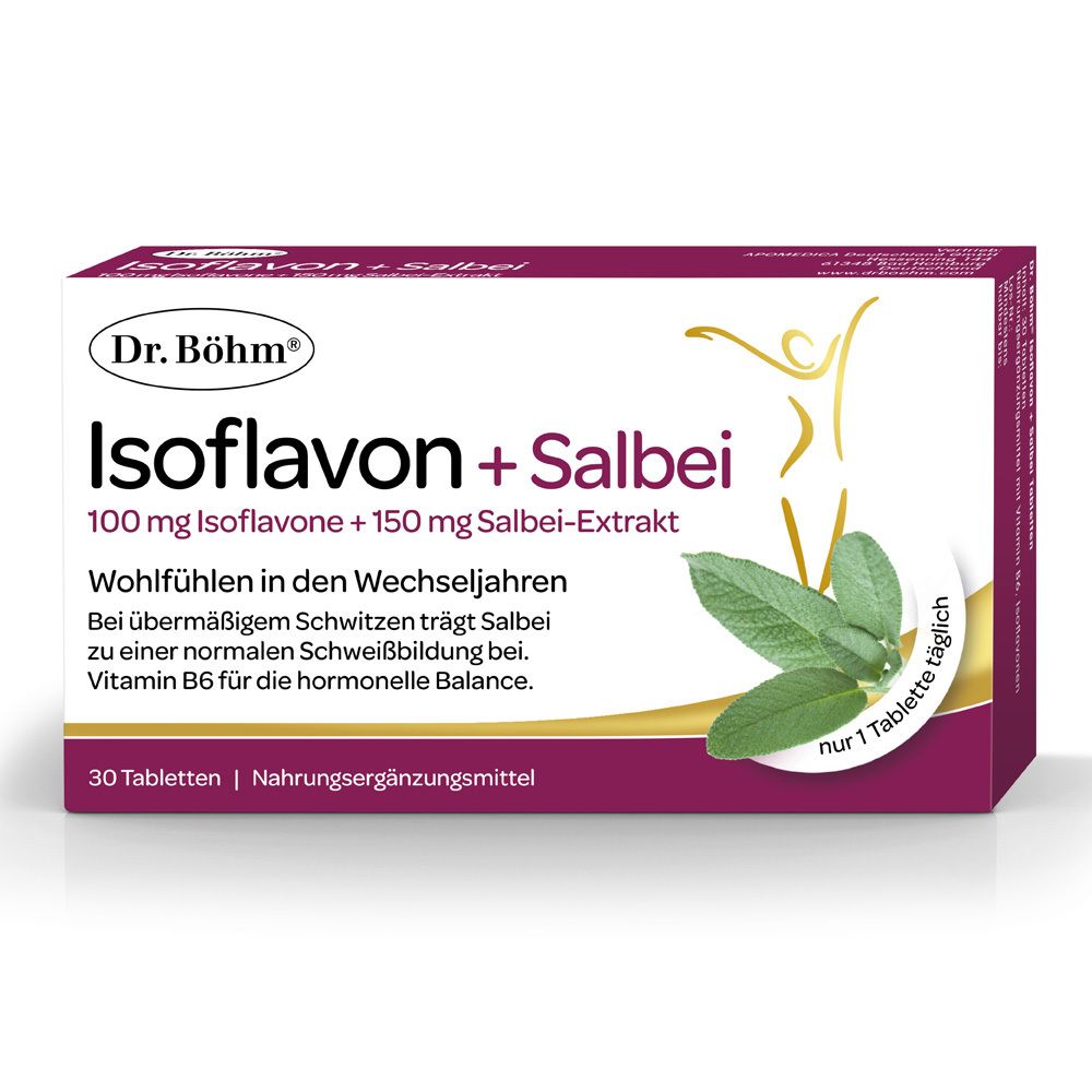 Dr.böhm Isoflavon+Salbei Tabletten 30 St