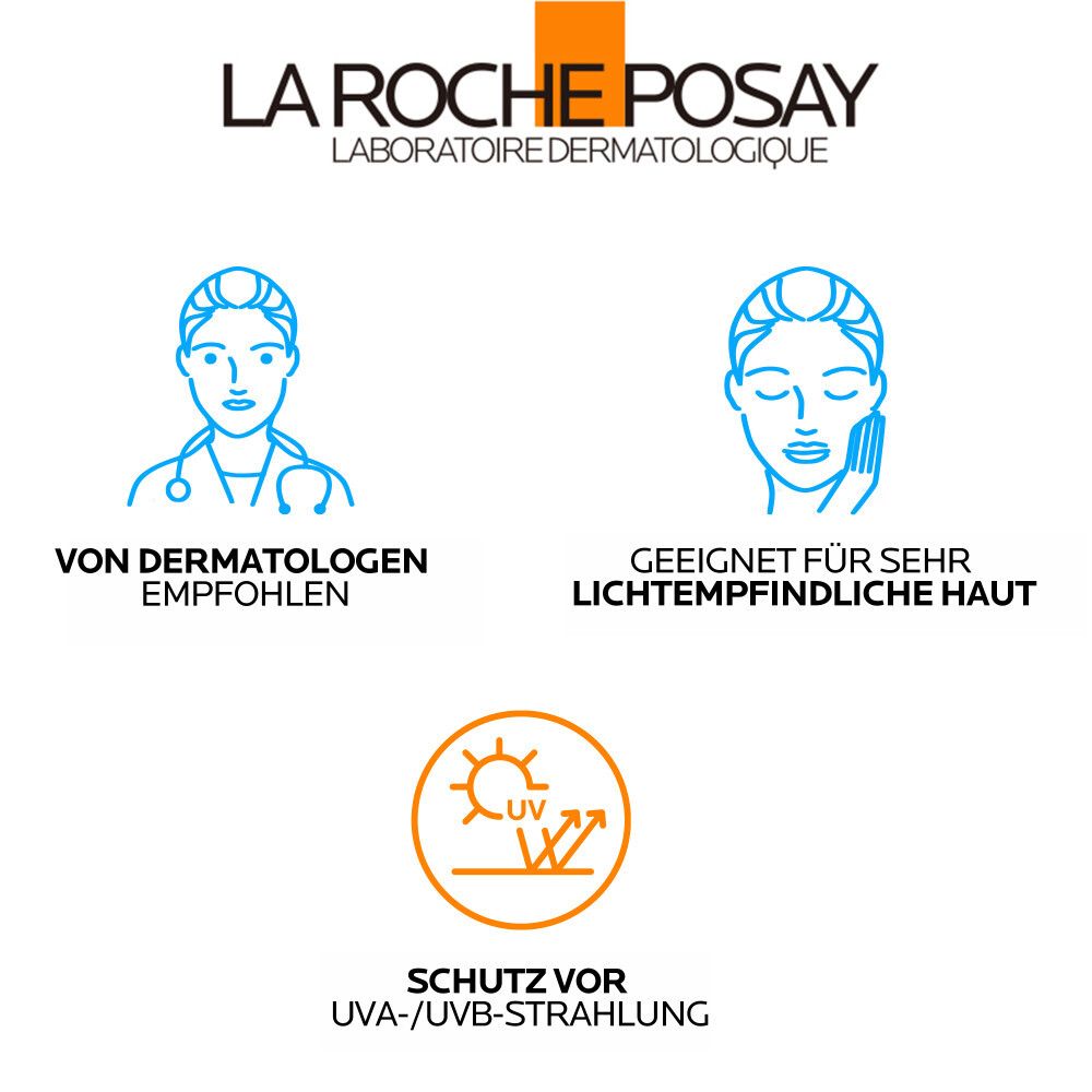 La Roche Posay Anthelios UV Sport Sonnenspray LSF 50+. Hoher UVA-/UVB-Schutz. Geeignet für sehr lichtempfindliche Haut. Von Dermatologen empfohlen.