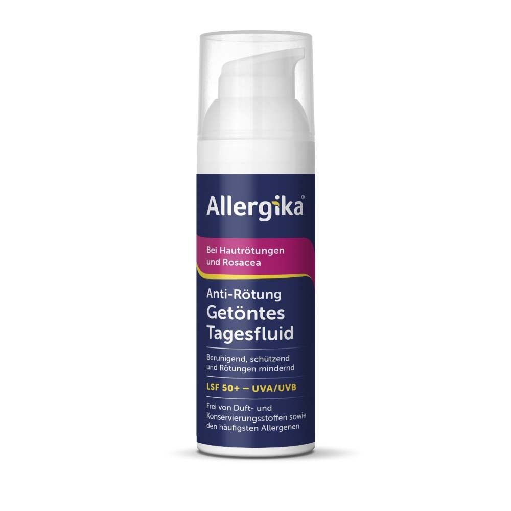 Allergika Anti-Rötung getöntes Tagesfluid LSF 50+ 30 ml Creme