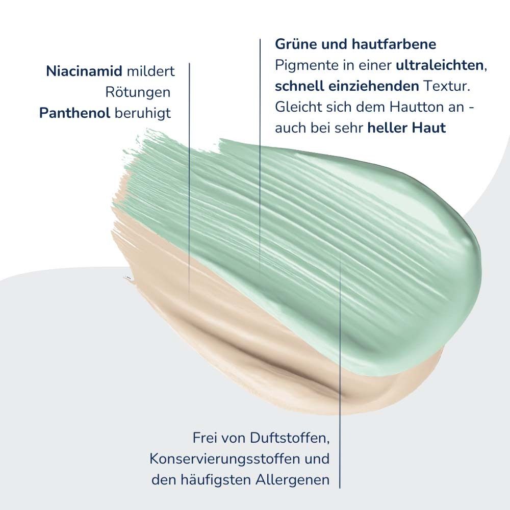 Allergika Anti-Rötung Getöntes Tagesfluid LSF 50+ | bei Hautrötungen und Rosacea