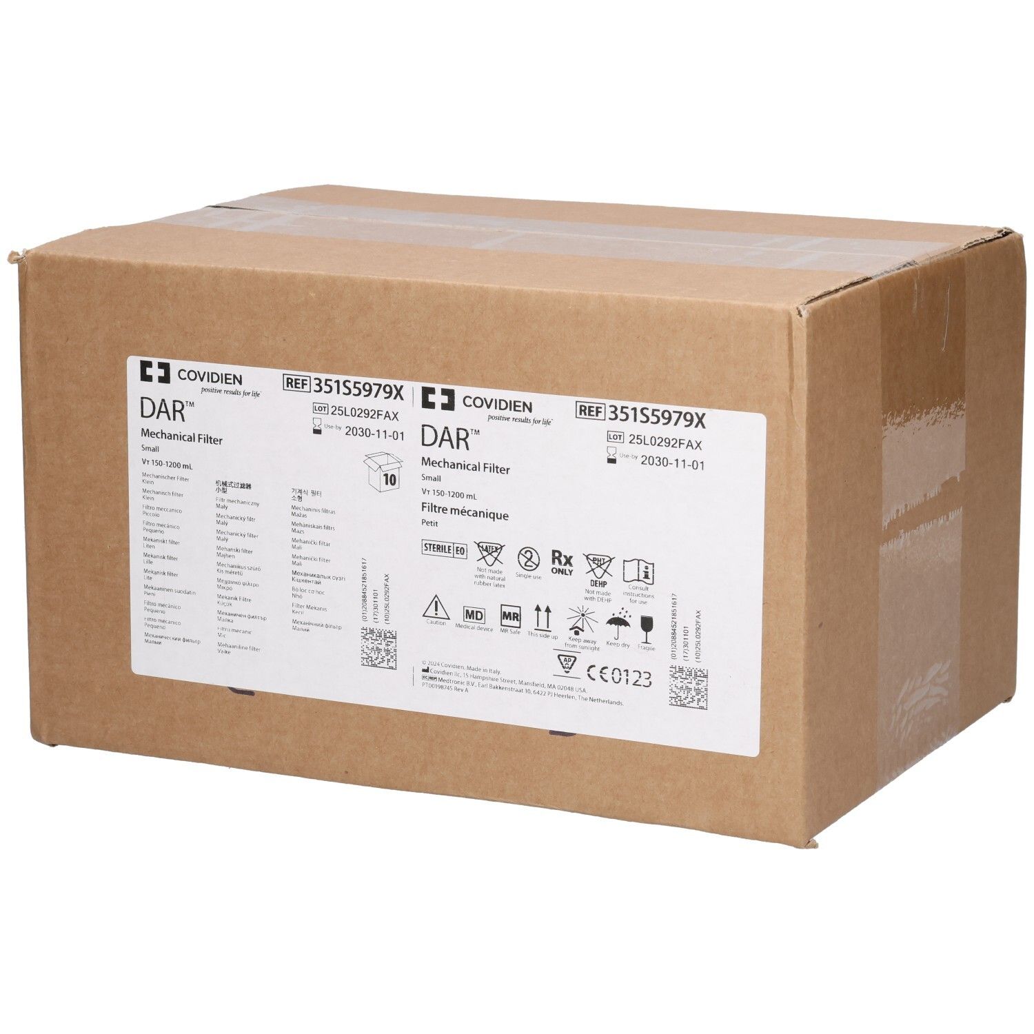 Sterivent Filter mechanical mini einzeln steril 10 St