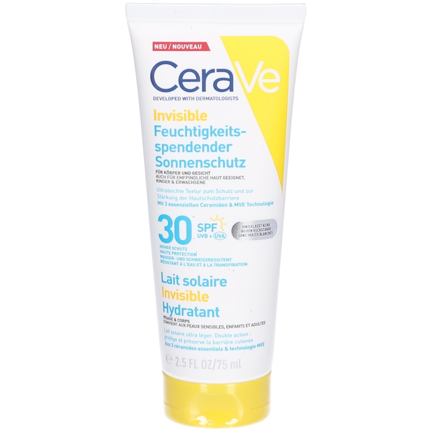 Cerave Sonnenschutz Körper feuchtigkeitssp.SPF 30 75 ml Lotion