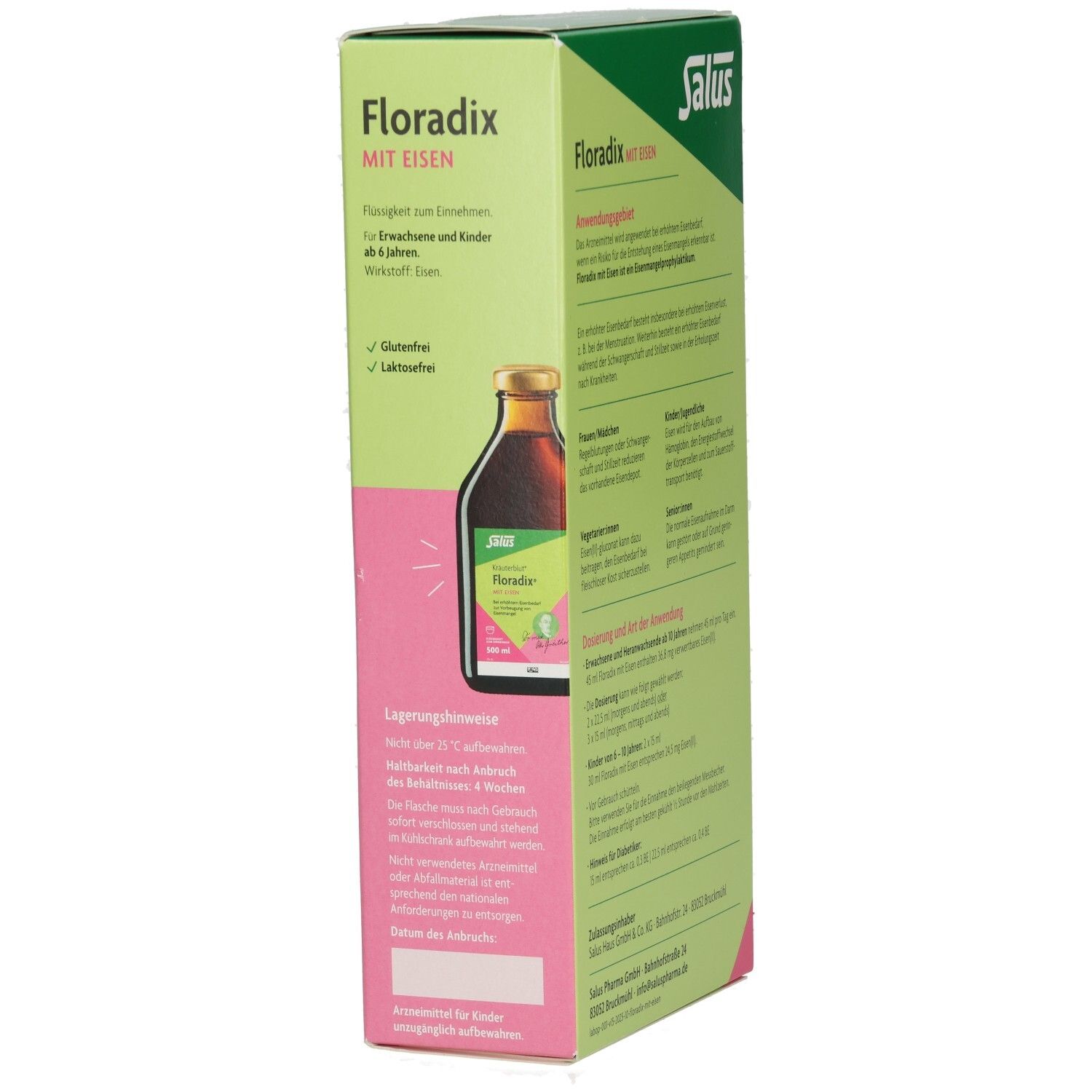 Salus Kräuterblut Floradix mit Eisen