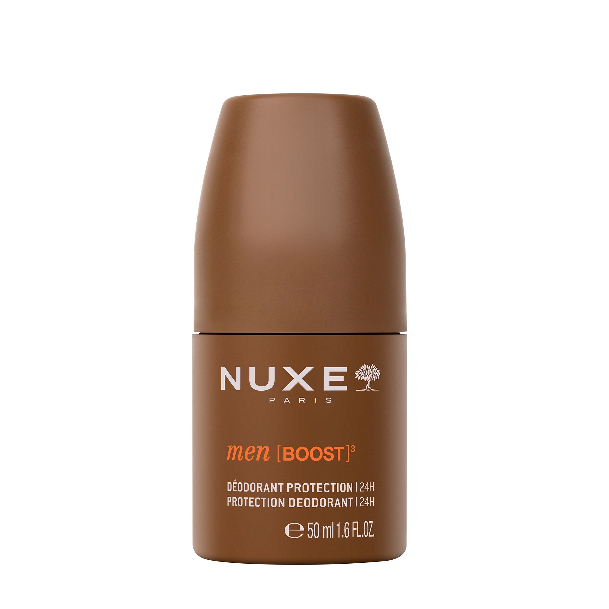 Deodorant-Roller. Braun. NUXE PARIS men [BOOST]³. 24H Schutz. 50 ml.