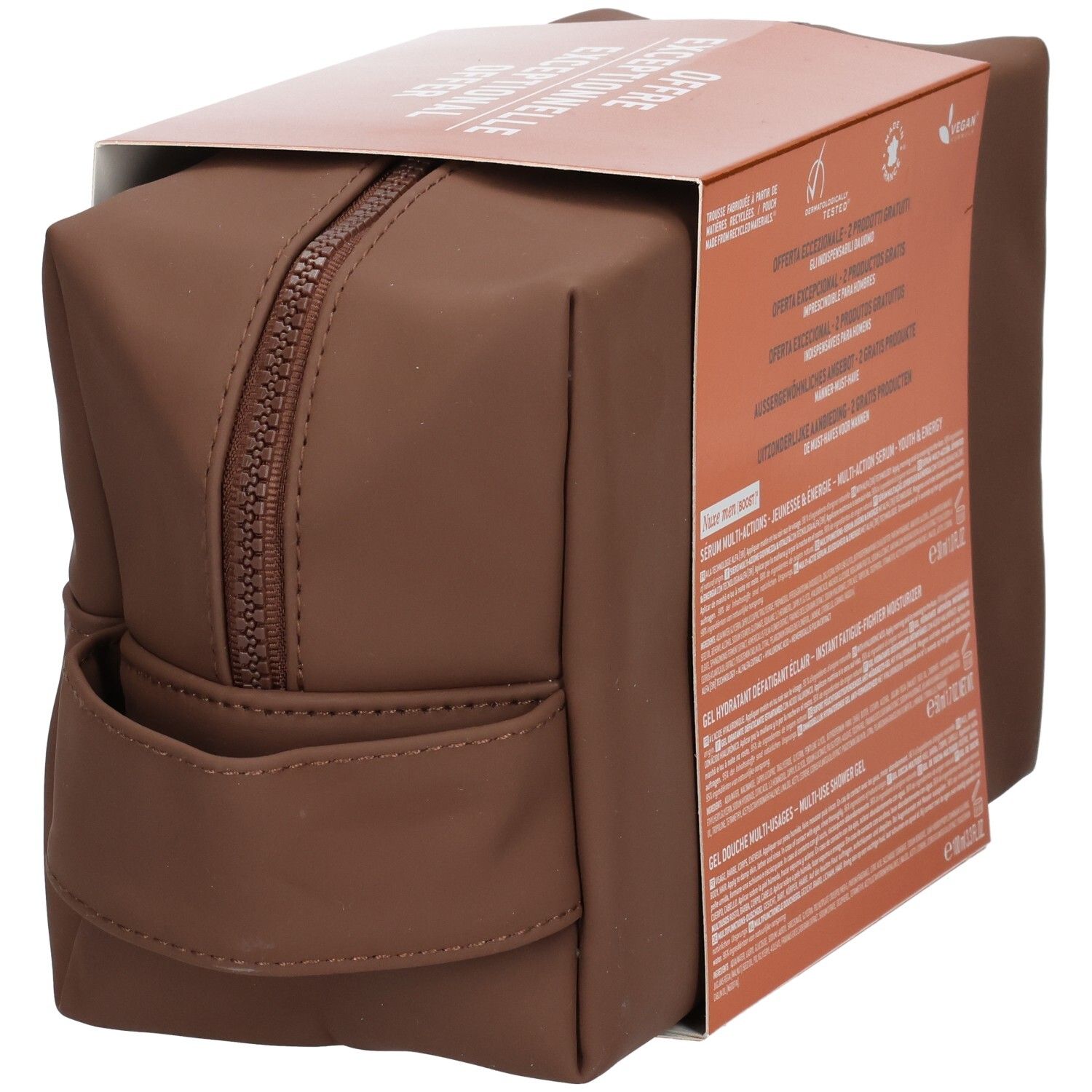 Nuxe Men Must-Haves Set, schräge Ansicht von vorne links.