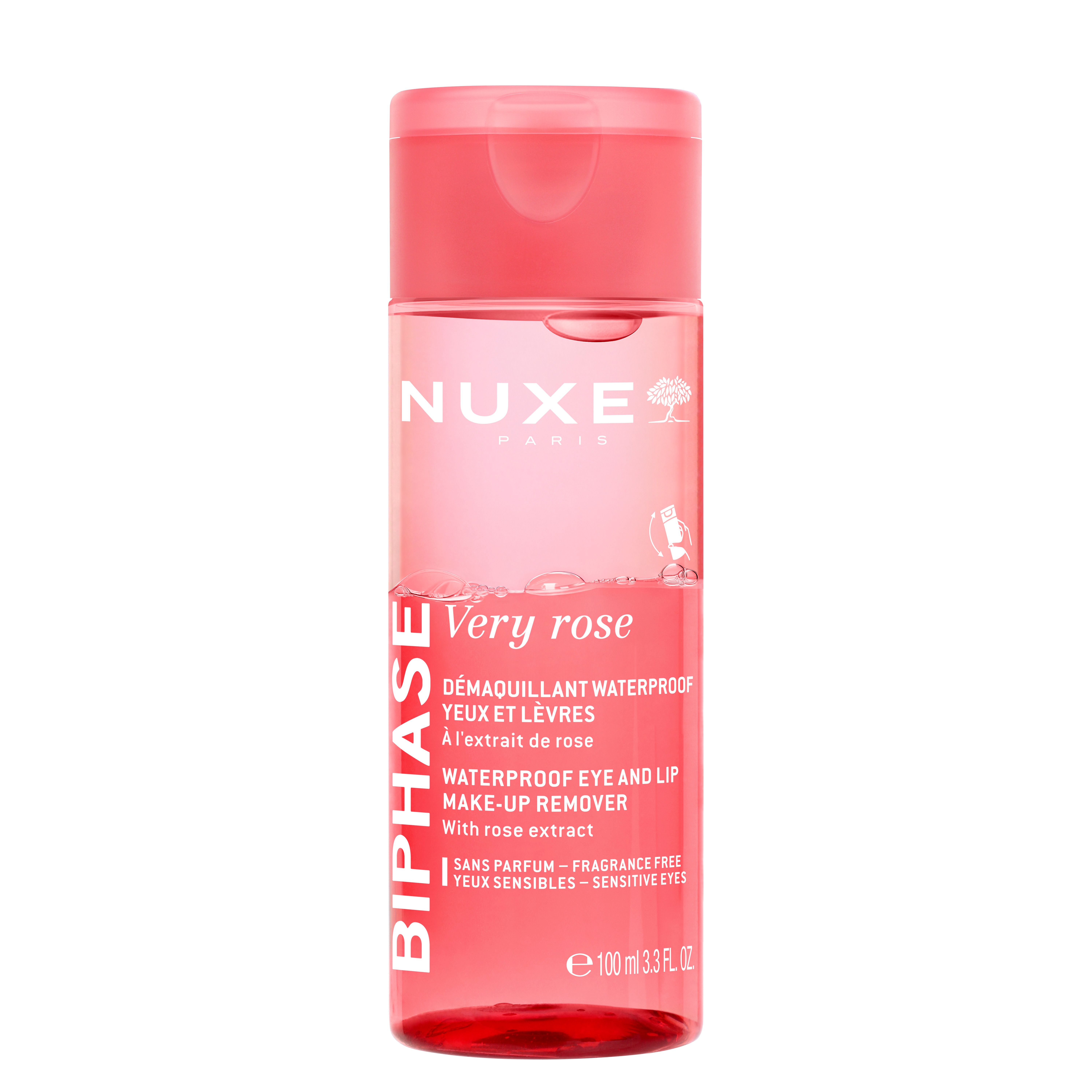 Nuxe Very Rose zweiphasiger Make-up-Entferner 100 ml Flüssigkeit